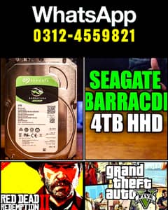 4TB HARD DISKS FREE FULL OF PC GAMES FOR SALE