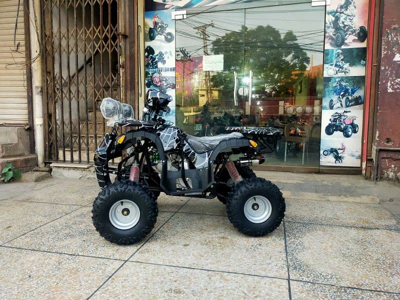 4×4 Hydraulic Disk Breaks 125cc Hunter Jeep Atv Quad Delivery In All 3