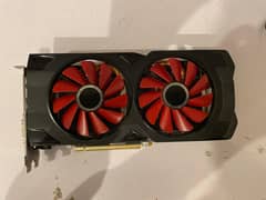 AMD RADEON XFX RX 580 8GB DDR5 BLACK WOLF EDITION