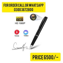 HD 1080p Camera Pen With voice Recording