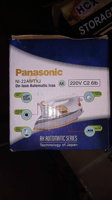 Panasonic dry iron brand new 0