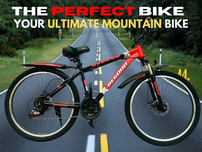 26” BEGOOD MOUNTAIN BIKE 0