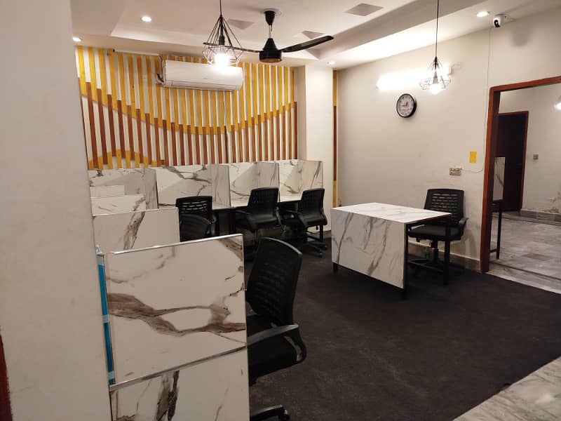 Fully furnished office for Rent 6