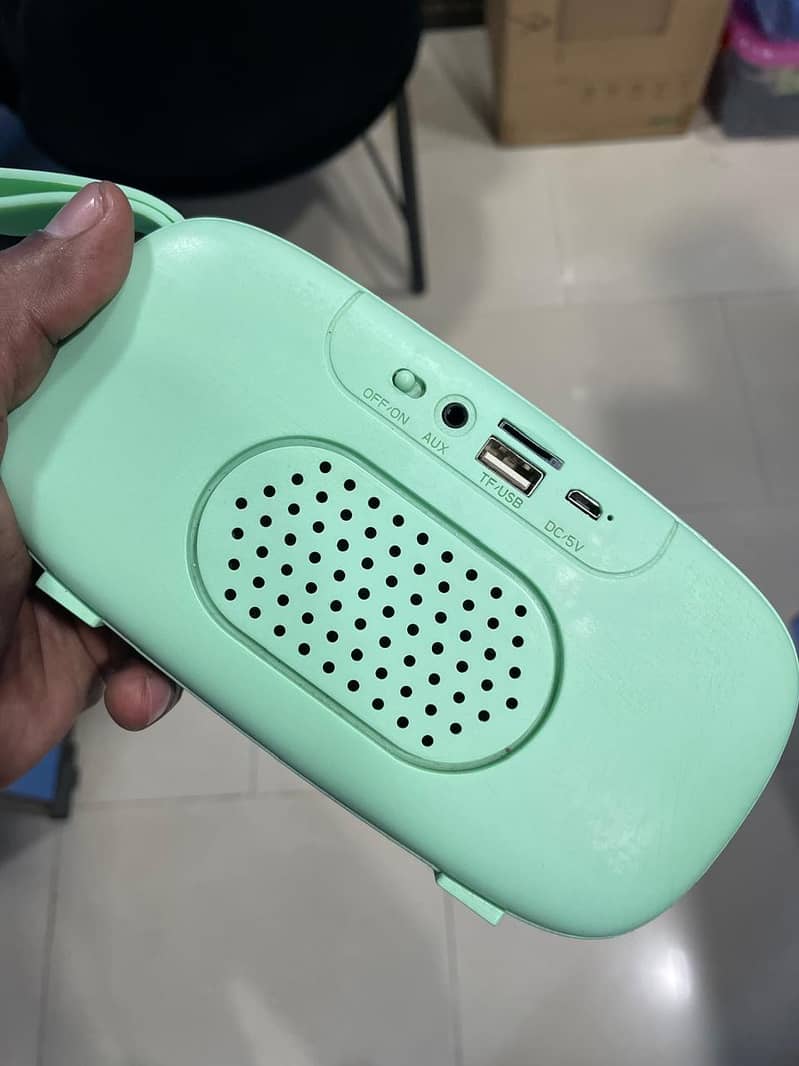 D-Power BM-04 Bluetooth Speaker 6 Watts - Sky Blue 4