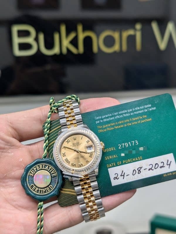 BUKHARI ROLEX OMEGA CARTIER RADO PATEK TAG LONGINES TUDOR IWC ZENITH 2