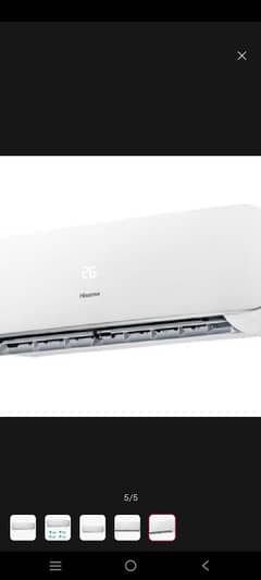 brand new ac 10/10 condition 1.5 ton Hisense air conditioner for sale