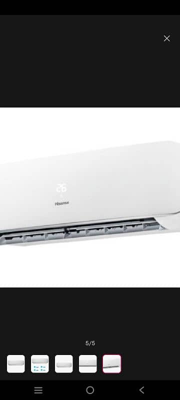 brand new ac 10/10 condition 1.5 ton Hisense air conditioner for sale 0