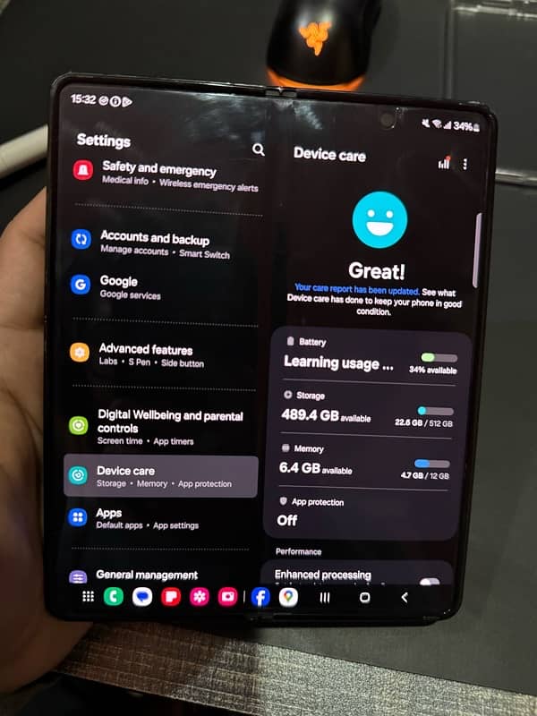 Samsung Z Fold 3 12/500 GB 0