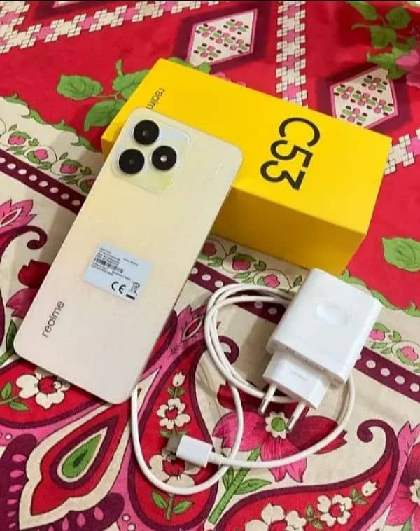 Realme C53 6+6gb 128gb full Box Exchange possible 0