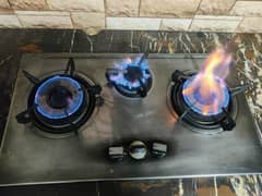 3 burner stove