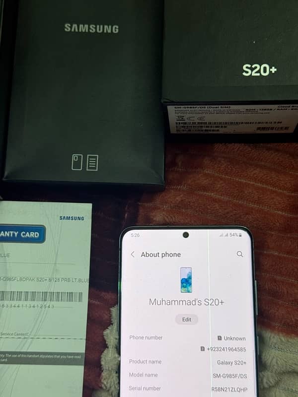 Samsung galaxy s20 plus approved 15