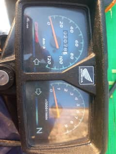 Honda 125 genuine complete metter with Honda bracket,