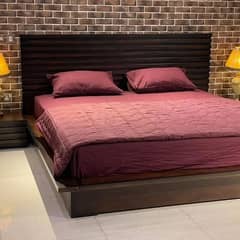 bed dressing/bed side table/solid bed/wooden bed/bedroom furniture