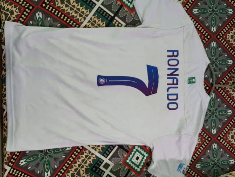 Ronaldo kit white al nassar 0