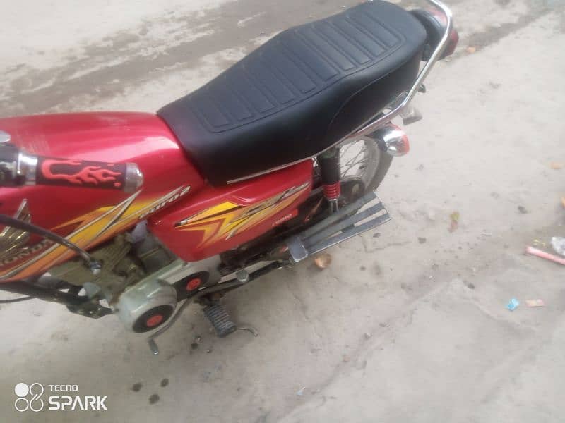 Honda cg 125 2021 model pindi nomber 7