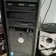 Desktop computer and LCD