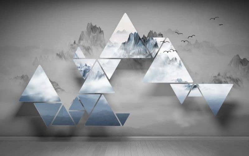 3D Flex Wallpaper ( Bedrooms Themes  ) ' ( Office Themes) Classroom 9