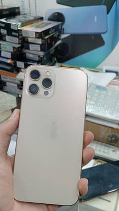 I phone 12 pro max (256 GB gold Pta approved)