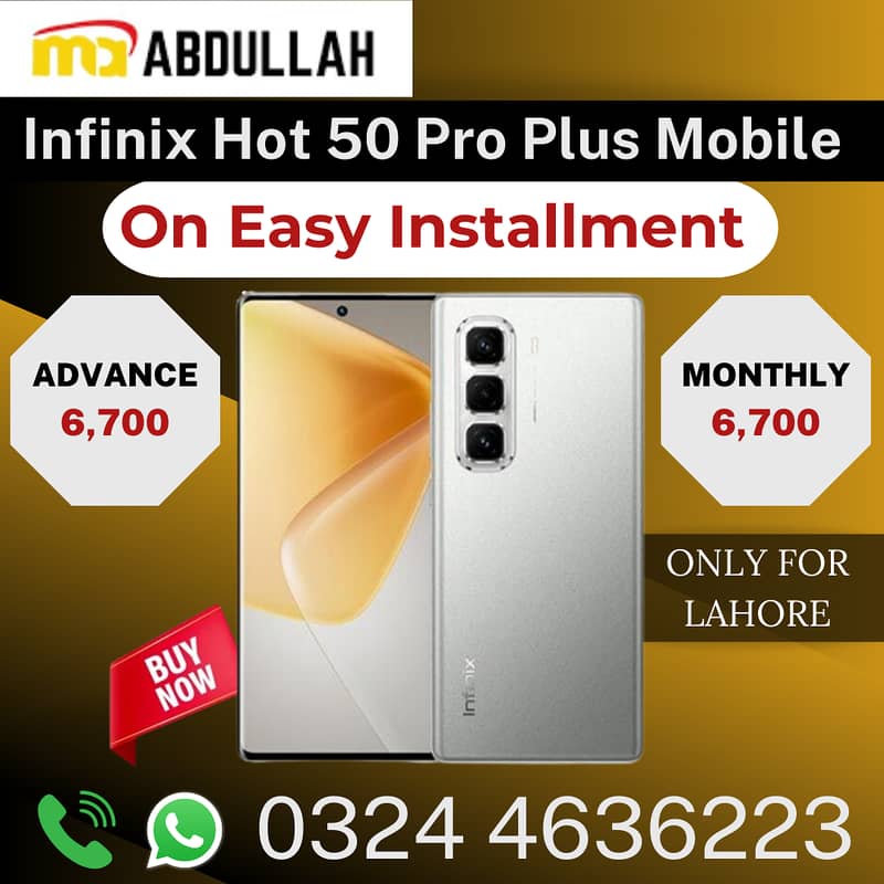 Infinix Hot 50 Pro Plus Mobile Available On Easy Installment 0