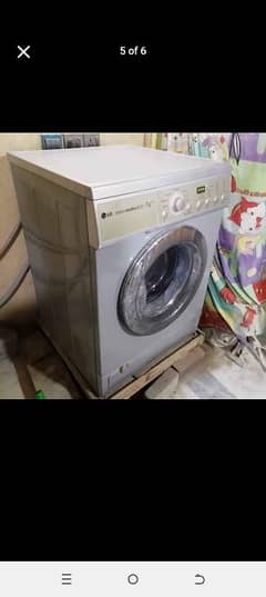 LG  FRONT DOOR WASHING MACHINE