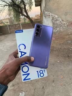 Tecno camon 18T 4+3/128 Dual sim PTA approved