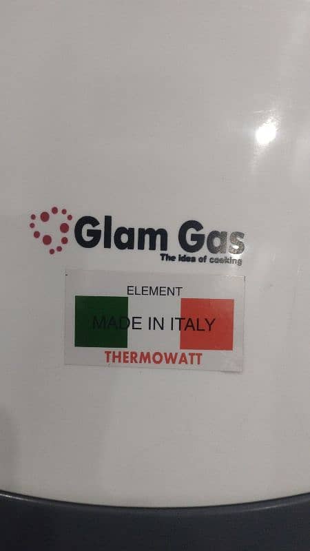 Glam gas Electric Geyser model Semi 15 0