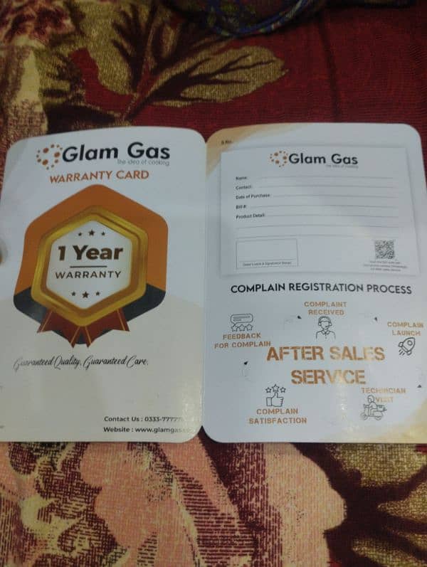 Glam gas Electric Geyser model Semi 15 3