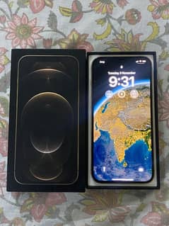 iPhone 12 Pro Max 128 Gb Gold ( PTA APPROVED )