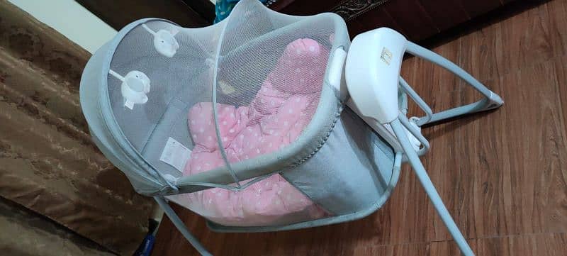 Electronic Baby Cradle Swing & Bed for sale 2