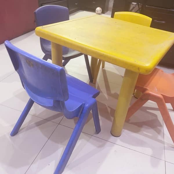 Childeren Study Table Imported Hard Plastic 0