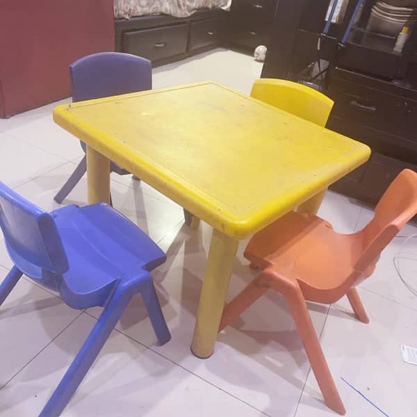 Childeren Study Table Imported Hard Plastic 2