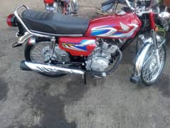 Honda CG 125 2022 Islamabad number final 195000