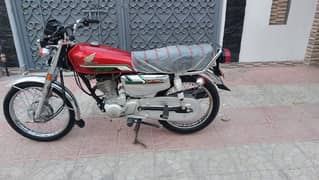 Honda 125 special edition 5 gear model 2023 Karachi number