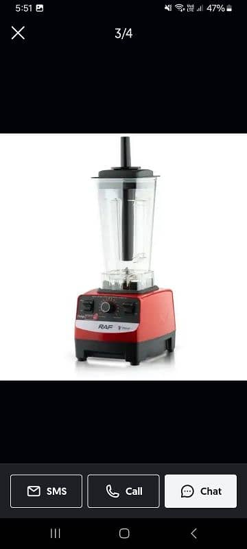 RAF Electric Blender Original Best Quality R No. 2809 1