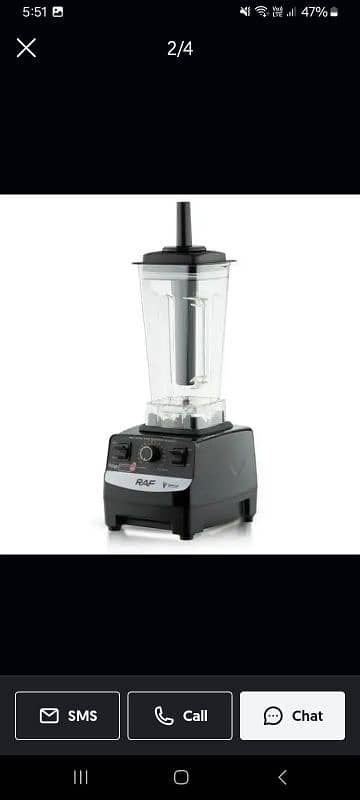 RAF Electric Blender Original Best Quality R No. 2809 2