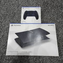 Ps5 Slim midnight black Dualsense and faceplate