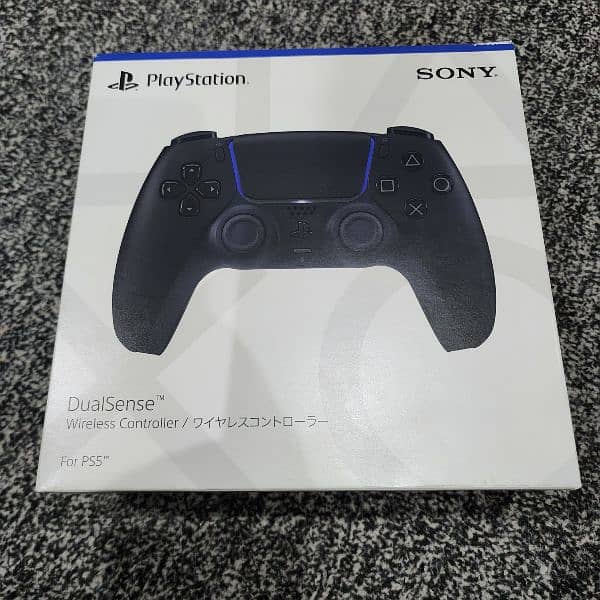 Ps5 Slim midnight black Dualsense and faceplate 4