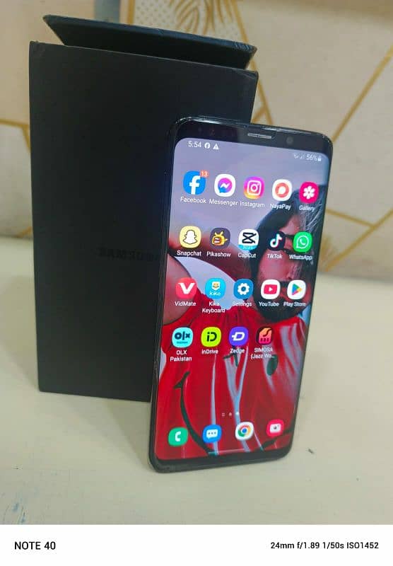 Samsung s9 pta approved with box exchange possible 0