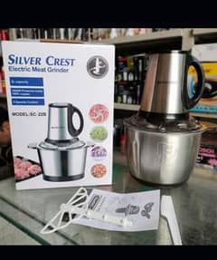 Silver Crest Home Fast Meat Grinders Electric meat Chopper