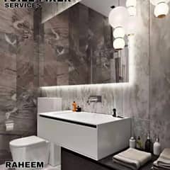 Tile Fixer/ Washroom Tile Fixing/ plumbing /Wall Tiles Services