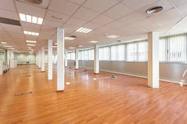 For rent 5000 SQFT Hall Available For Software Call Center IT near Metro station Committee Chowk RWP