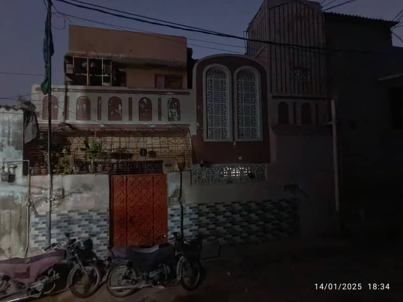 Ground Plus One House for sale in North Karachi sector 5B2 near Basil And Prince Lawn. 6