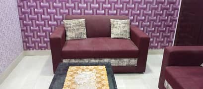 7 seater sofa with 1 table