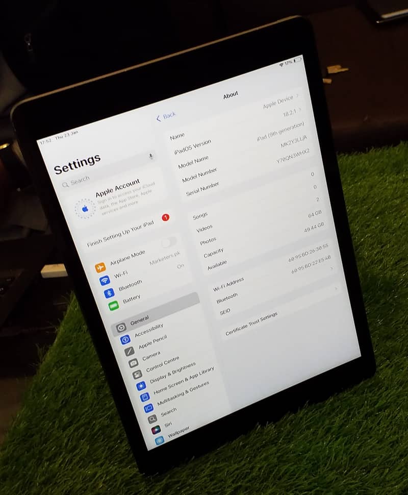 ipad 9th gen 64gb space grey 2