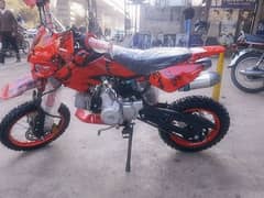 50cc New trail bike self and kick 4stroke delivery all Pakistan