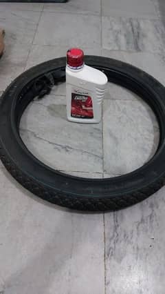 Honda Cd 70 rear tyre