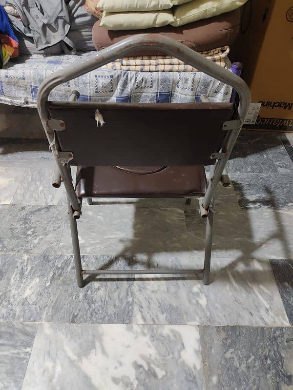 foldable commode chair toilet chair for sale in multan 4