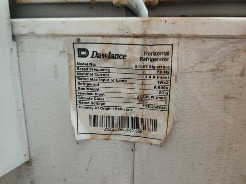 Dawlance Deep freezer 0