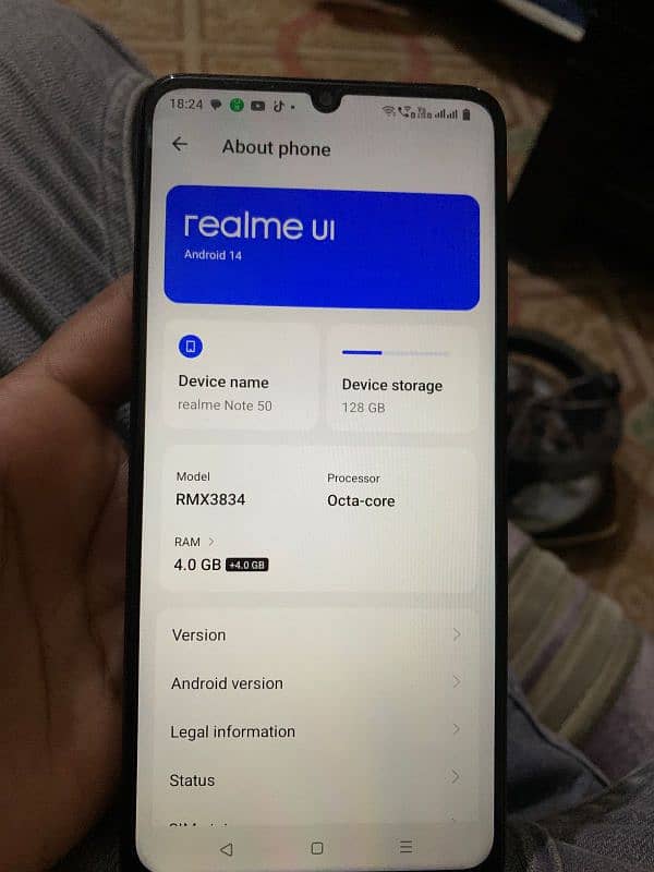 Realme Note 50 4