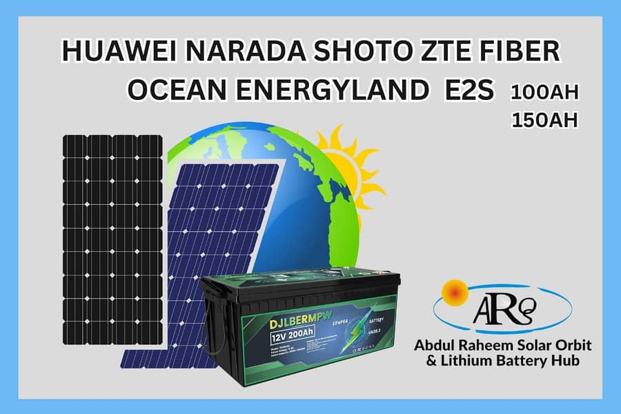 Lithium Battery SHOTO ZTE [ 48V-100AH ] [48V-150AH ] [24V-100AH ] 1